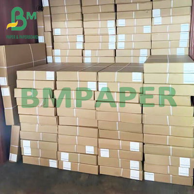 80g 24 "x 150ft Mavi çizim kağıdı mühendislik çizimleri için beyaz arka ile