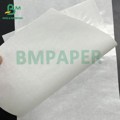 50 gsm + 10 gsm Tek taraflı Parlak PE kaplı Beyaz Kraft Gıda Kağıdı