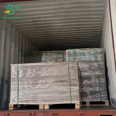 Depolama Kutusu için 1300gm Sert ve Yüksek Katlama Gücü Laminasyonlu Gri ChipBoard