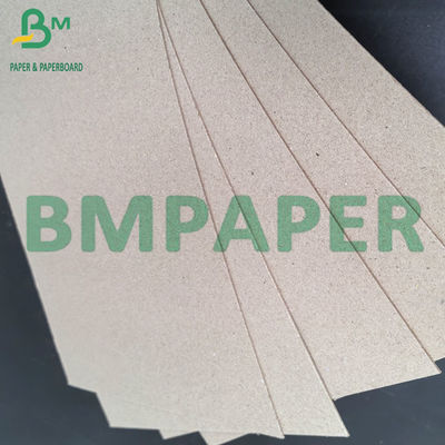 1 mm 1.8 mm kaplamamış Gri Çip Karton Kitap Kapağı Bağlama Kartı 90 × 100cm