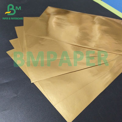 Toptan Metal Kağıt Vakum Gümüş Alüminize Nem Gücü Metal Kağıt İçki Etiket Kağıt Baskı