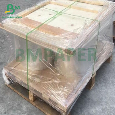 Tek taraflı Gümüş Parlak Kaplama 70gm Siver Metallized Kağıt