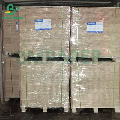 300gm İyi Baskı Dayanıklılığı Gıda Ambalajı için Tek Yolu Kaplı Kraft Karton