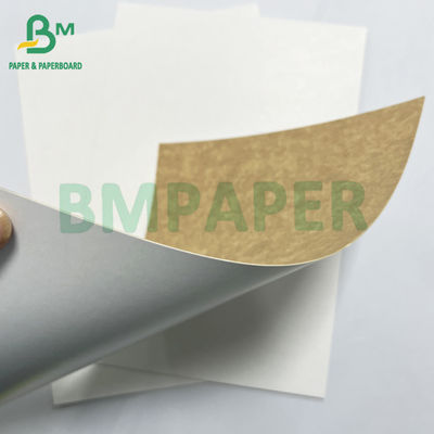 300gm İyi Baskı Dayanıklılığı Gıda Ambalajı için Tek Yolu Kaplı Kraft Karton