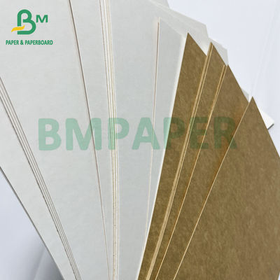 300gm İyi Baskı Dayanıklılığı Gıda Ambalajı için Tek Yolu Kaplı Kraft Karton