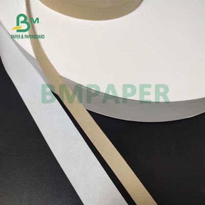 Beyaz kaplamamış 24 gram 28 gram diş çubukları için kağıt rulo