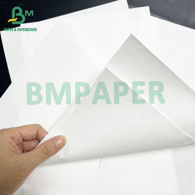 70gm Gıda sınıfı Beyaz Beyaz Kraft Kağıdı Rulo İçinde Gıda Ürünlerinin Paketlenmesi İçin
