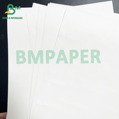 80gm İyi Baskı Dayanıklılığı Gıda Ambalajı için Beyaz Beyaz Kraft Kağıdı