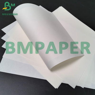 70gm Beyaz Beyaz Kraft Kağıt Bobin Genişliği 1100mm Alışveriş Çantaları için El Kağıdı