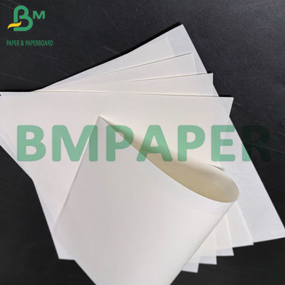 Endüstriyel Sınıf 50# Beyaz Beyaz Kraft Kağıdı Geniş Jumbo Roll 48' Craft Kağıdı