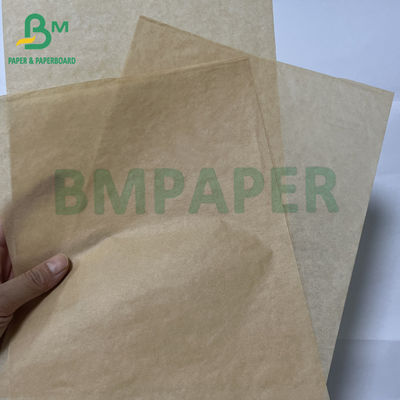 Yiyecek poşeti kağıdı 32gm 40gm Mükemmel Yağ Koruma Kraft Kağıdı