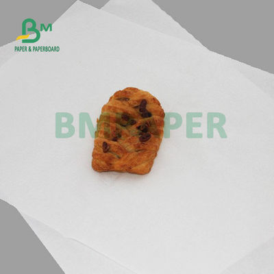 40g/m2 Petrol Koruma Kağıdı Hamburger Sarmalama Mikrodalga geçirmez 500 x 335mm