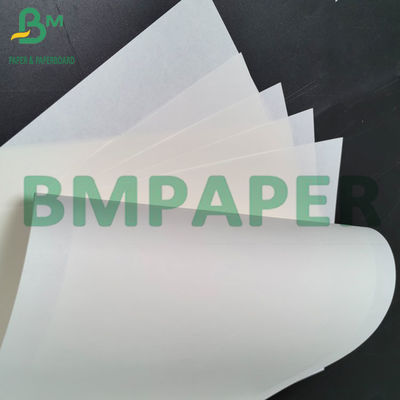 30&quot; X 1200&quot; 100ft Beyaz Kraft Sanat Kağıdı Mat Hediye Çantaları İçin Kağıt Rulo