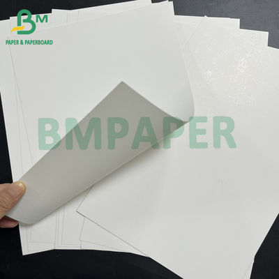 İyi baskı yeteneği 350g Yumuşak Tek taraflı kaplı Beyaz C1S Sanat Kartosu