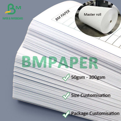 100gm 120gm Offset Baskı Kağıdı Banka Kağıdı 24 &quot;X 36&quot; Büyük Sayfa / Ream Paketi