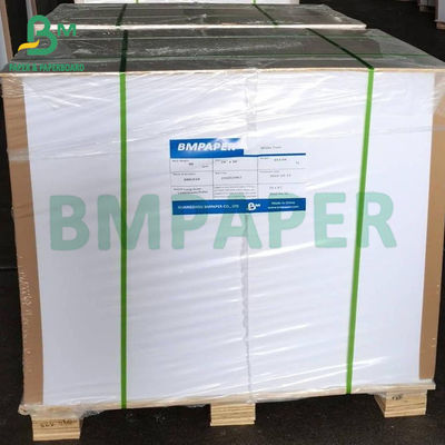 100g 140g kaplamamış, ahşapsız Fildişi Kağıt Doğal Beyaz 24&quot; X 35&quot;