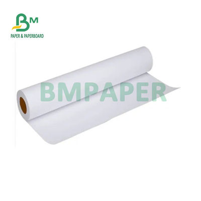 80gm İyi Baskı Gücü Yumuşak Beyaz Rulo Premium CAD Bağlama Kağıdı