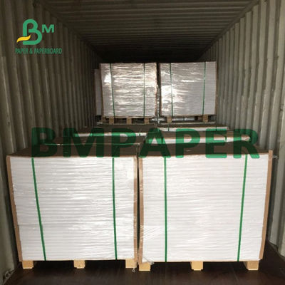 40g 45g 50g Parlak Bambu Pulp Kahverengi MG Kraft Kağıt Taşıyıcı Çanta için