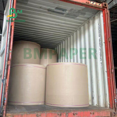 Kraft Yarım Genişletilebilir Kağıt 70 Gsm Mantar Paketleme için Genişliği 102cm Çekirdek 76mm