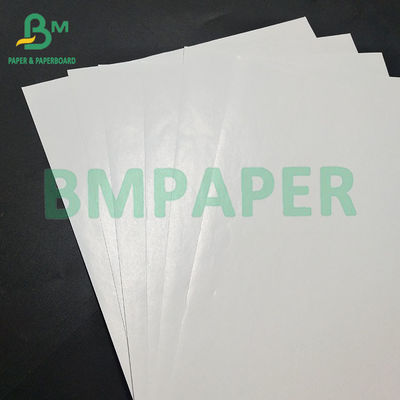 80GSM Beyaz Tek Parlak Tek Yan Kaplı Etiket Kağıdı Paket Etiketi İçin
