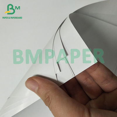 80GSM Beyaz Tek Parlak Tek Yan Kaplı Etiket Kağıdı Paket Etiketi İçin