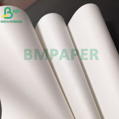 100gm 120gm Doğal Beyaz Kraft Kağıdı Gıda Alışveriş Çantaları için 1200mm