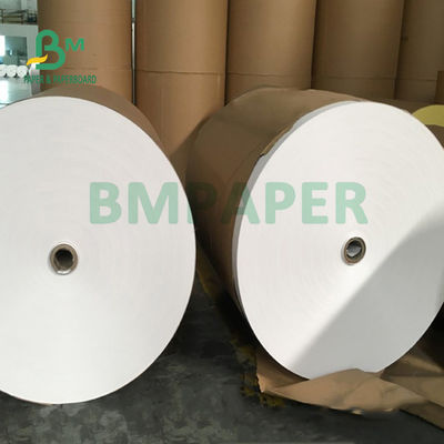 100gm 120gm Doğal Beyaz Kraft Kağıdı Gıda Alışveriş Çantaları için 1200mm
