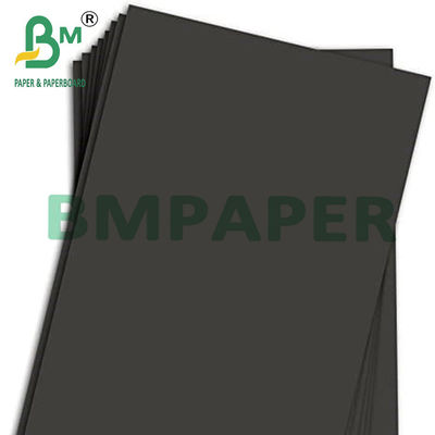 Karton Çift Taraflı 200GSM 640 X 920MM Çeşitli Hediye Kutuları İçin Siyah