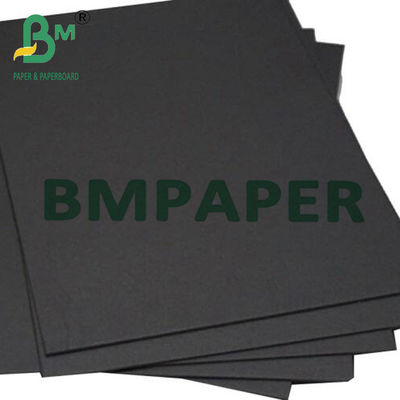 Karton Çift Taraflı 200GSM 640 X 920MM Çeşitli Hediye Kutuları İçin Siyah