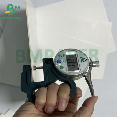 Premium Hediye Kutusu 2mm Yumuşak Beyazlanmış Ahşap Selüloz Beyaz Karton