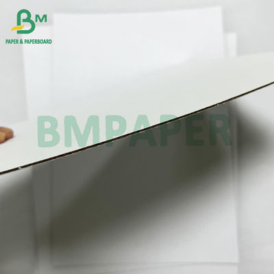 1.5 mm kalınlığındaki kağıt kartonu Fotoğraf çerçeve için çift taraflı beyaz karton