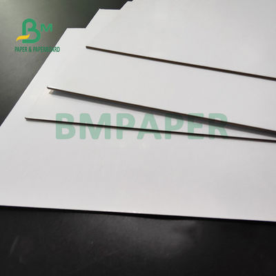 Fotoğraf albümü sayfaları için 1 mm 2 mm Laminated 2 Yan Kaplı Beyaz Renkli Karton