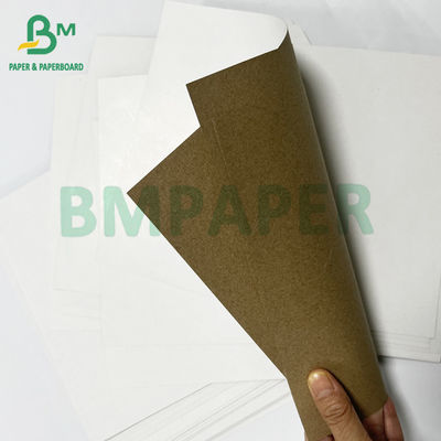 Kağıt Tüp 220 240 GSM Geri dönüştürülmüş Pulp Beyaz Üstü Kaplı Kraft Karton