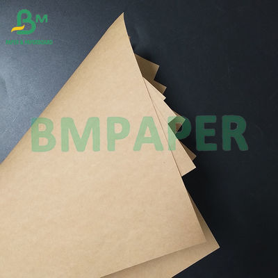 90g Yüksek Dayanıklılıklı Kraft Kağıt Çantaları Çimento Paketleme Kağıdı