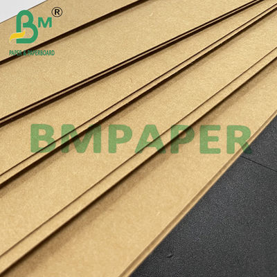 Kahverengi Kraft Kağıt PE Laminated Karton Taşları Gıda Konteynerleri İçin