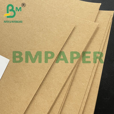 Kahverengi Kraft Kağıt PE Laminated Karton Taşları Gıda Konteynerleri İçin