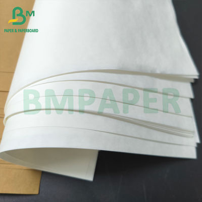 Kahverengi ve Beyaz Yüksek Tensile Çuvalları Kraft Kağıdı 80gm 90gm Genişletilebilir Kraft Kağıdı