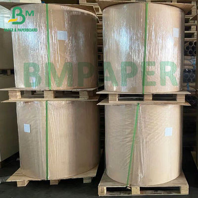Kahverengi ve Beyaz Yüksek Tensile Çuvalları Kraft Kağıdı 80gm 90gm Genişletilebilir Kraft Kağıdı