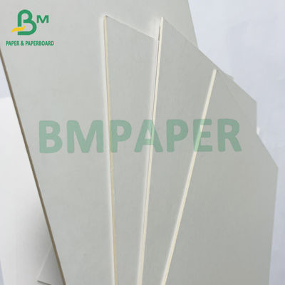 Geri dönüştürülebilir Kalınlığı 2 mm Güçlü Yumuşak Beyaz Kil Kaplı Karton