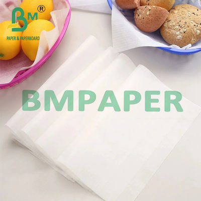 15 x 15 inç beyaz komposta edilebilir sandviç kağıdı