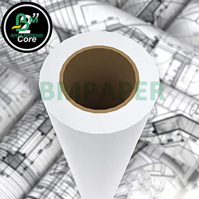 Mürekkep püskürtücüsü için 20 lb Bond Kağıt 30 &quot;36' x 500' 3&quot; Core 92 Parlak Beyaz