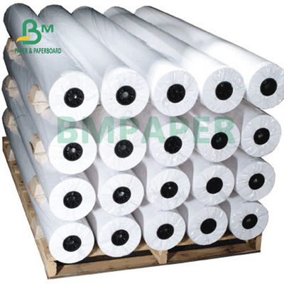 Mürekkep püskürtücüsü için 20 lb Bond Kağıt 30 &quot;36' x 500' 3&quot; Core 92 Parlak Beyaz