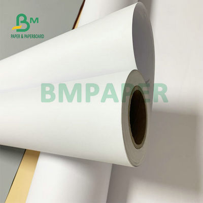 24' x 300ft 20# Bond Kağıt Mürekkep Jet CAD Roll 2' çekirdek kaplamamış