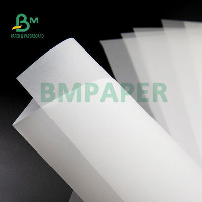 80gm 113gm Çapraz Beyaz İzleme Kağıdı 610mm x 914mm