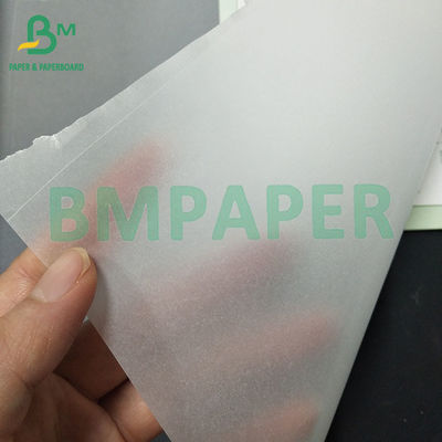 60gm 24'' 36' beyaz izleme kağıdı izleme ve çizim için şeffaf kopyalama kağıdı