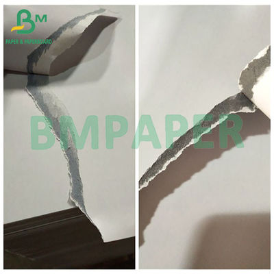 Yüksek sertliğe sahip Anti-Şeffaflık Kağıdı Siyah Çekirdek ve Mavi Çekirdekli C2S Kaplı Kağıt