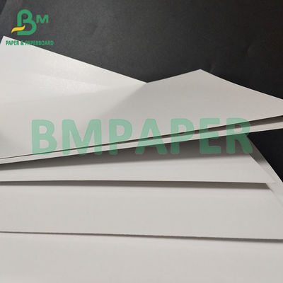 210-400gm Çift Taraflı Kaplı Parlak Yüksek Parlak Beyaz Kapak Kartı Kitap Kapakları için