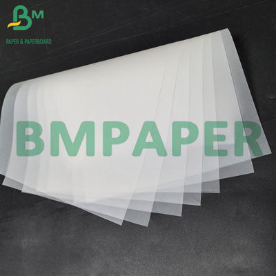 55gm 60gm izleme kağıdı doğal beyaz şeffaf çizim transfer kağıdı rulo