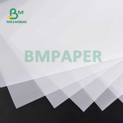 90gm 100gm Kaligrafi Kopyası A0 A1 için Yarım Şeffaf İzleme Kağıdı