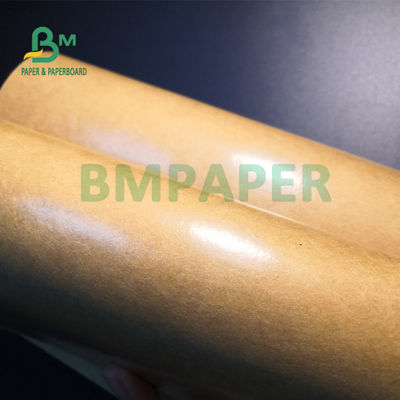 Su geçirmez 250gm + 15g PE kaplı Kraft Kağıt Çarşafı Tek kullanımlık fincan için 770mm